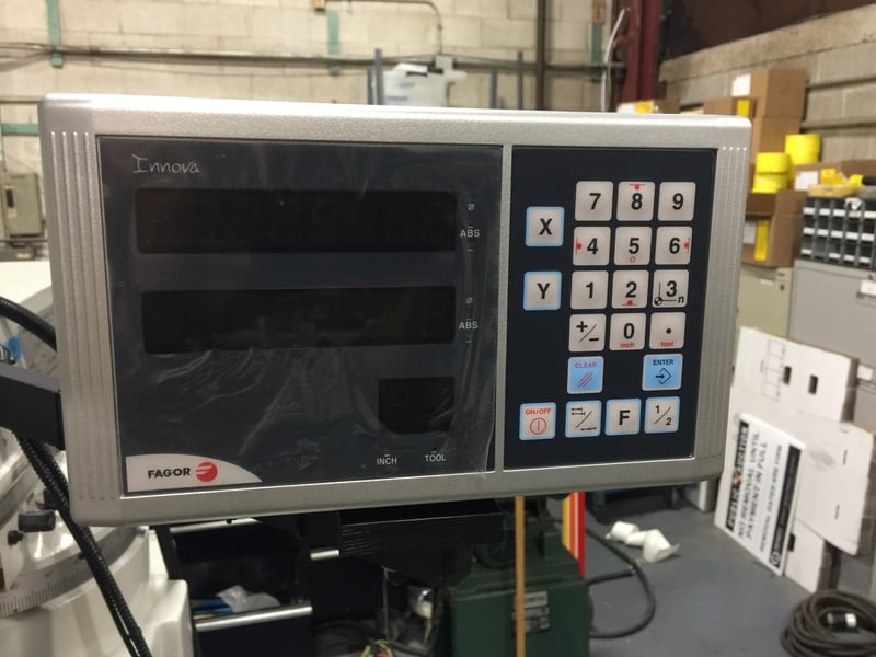 Magnum-Cut #3VS, vertical milling machine, 10" x54" table, 3 HP, one shot lube, new - Image 6