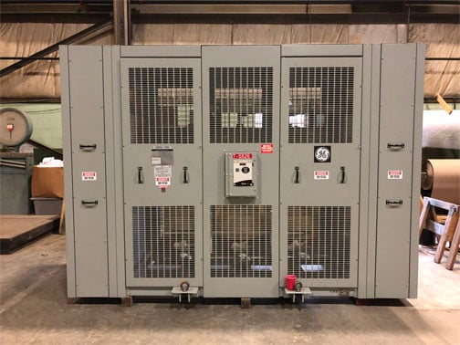 1500/2000 kVA, 4160 Delta Primary, 2300 Delta Secondary, General Electric Dry Type - Image 2
