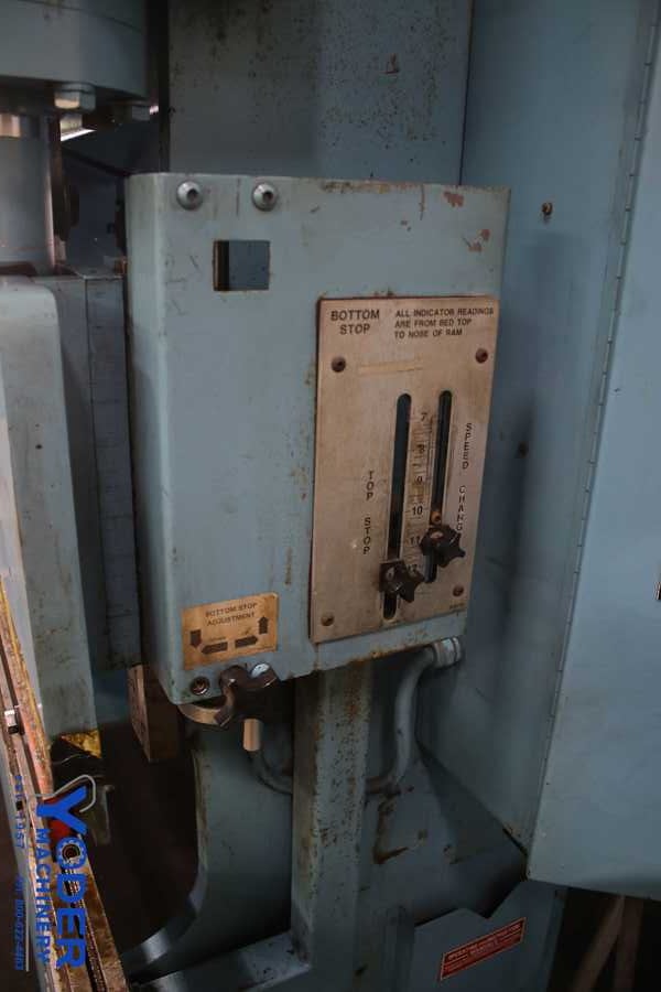 55 Ton, Niagara #HB-55-4-6, hydraulic, 6' overall, 54" between housing, 5 HP, Automec 1000 CNC Back Gauge - Image 3