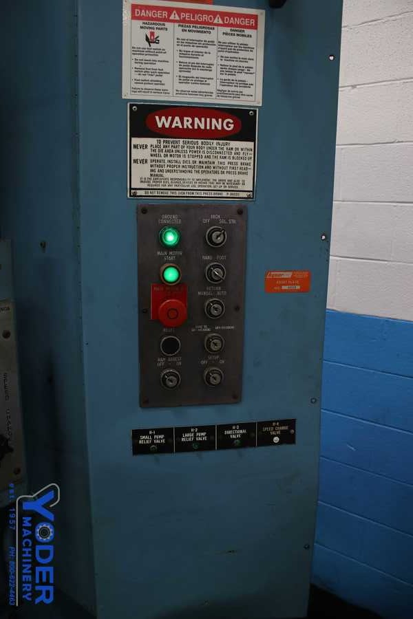 55 Ton, Niagara #HB-55-4-6, hydraulic, 6' overall, 54" between housing, 5 HP, Automec 1000 CNC Back Gauge - Image 4