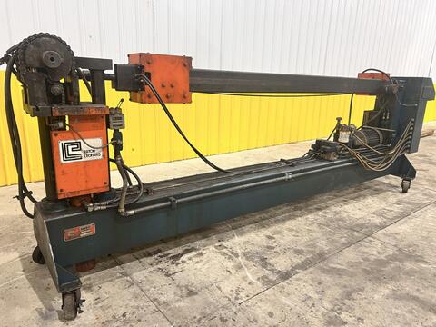 3" Eaton Leonard #Vector-Bendit, hydraulic tube bender, 5 HP, mandrel, bending dies - Image 4