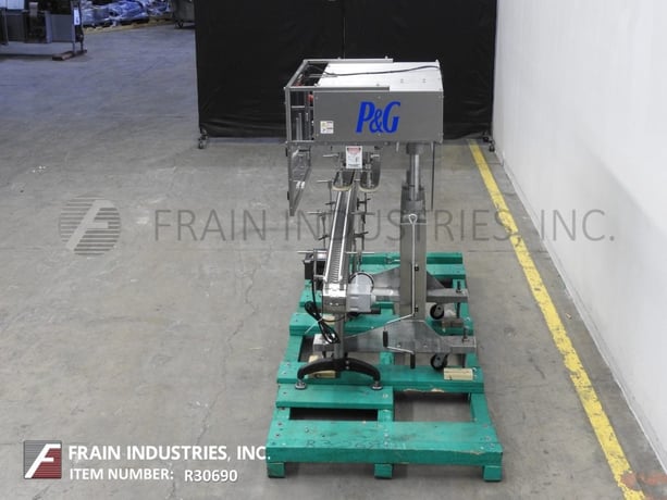 SureKap #SK600, semi-automatic, inline, Stainless Steel, 3 station, 6 spindle capacity tightening & - Image 3