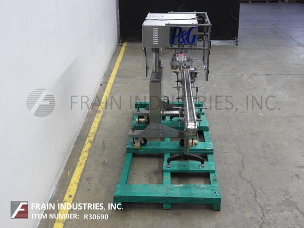 SureKap #SK600, semi-automatic, inline, Stainless Steel, 3 station, 6 spindle capacity tightening & - Image 4