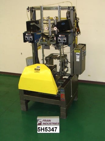 SWF #1D5A, automatic, hot melt glue, bliss box former, 12-35 cases per minute, 2-Nordon Series TG09 glue - Image 1