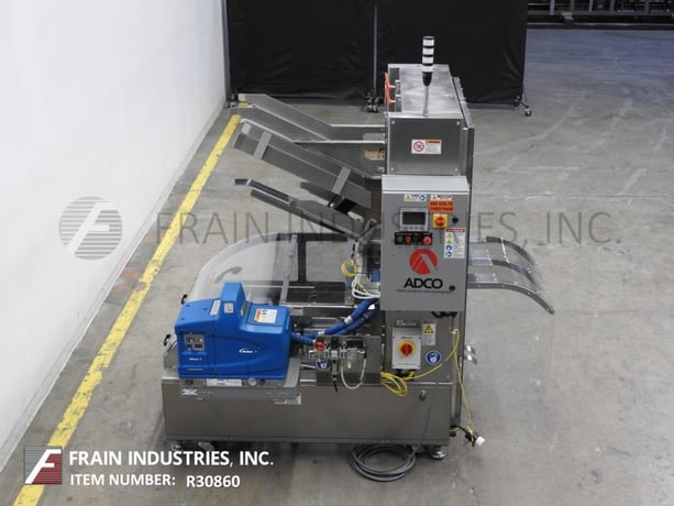 Adco #CTFL-440V, compact, automatic, Stainless Steel, single head, hot melt glue, tray former & sealer, 10-50 - Image 3