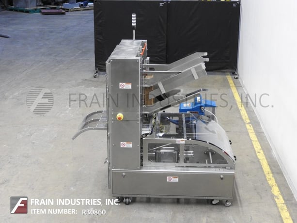 Adco #CTFL-440V, compact, automatic, Stainless Steel, single head, hot melt glue, tray former & sealer, 10-50 - Image 4