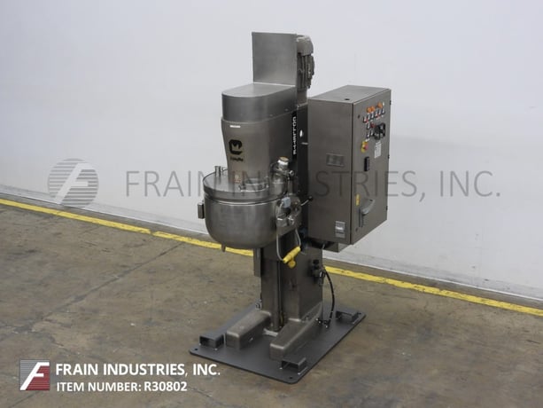 20" x 14" Collette #GRAL75, high speed, high shear 316 Stainless Steel, vertical granulator, jacketed - Image 1