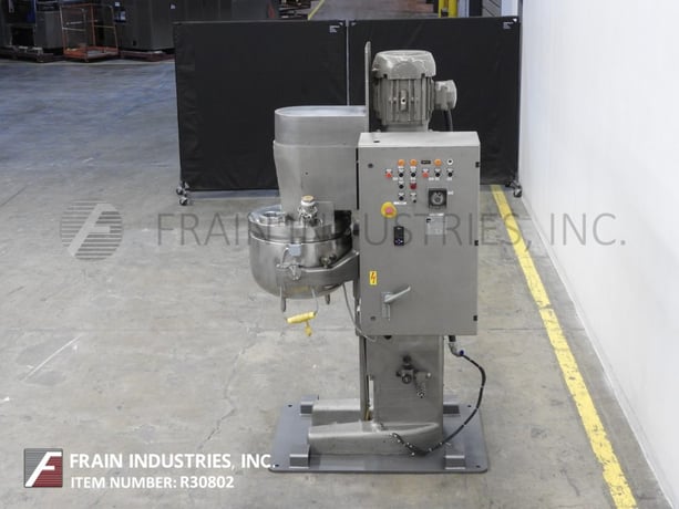 20" x 14" Collette #GRAL75, high speed, high shear 316 Stainless Steel, vertical granulator, jacketed - Image 3
