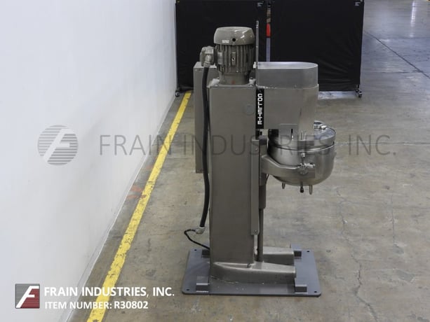 20" x 14" Collette #GRAL75, high speed, high shear 316 Stainless Steel, vertical granulator, jacketed - Image 4