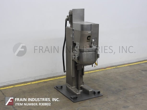 20" x 14" Collette #GRAL75, high speed, high shear 316 Stainless Steel, vertical granulator, jacketed - Image 5