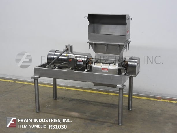 Fitzpatrick #FASO20, Stainless Steel hammermill, 14" W x 31" L x 16" D hoper, 48-fixed knive / impact blades - Image 1