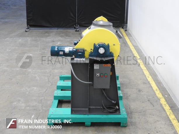 2.5 cu.ft. Patterson Pump #Conaform, Carbon Steel double cone vacuum dryer, bolt down cover, intensifier, 6" - Image 4