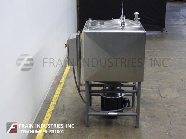Breddo #LDT, 200 gallon, Stainless Steel, high shear, single wall liquefier, 39" L x 39" W x 32" straight - Image 4