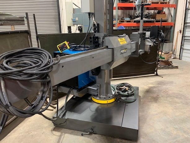 6' x 6' Profax #WM-66, sub-arc welding manipulator, variable speed, 440 V., new - Image 4