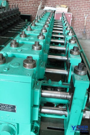12 Stand, Ardcor #SF, rollformer, 1-1/2" shaft, 5-1/2" roll space, right hand, 15 HP, #59817 - Image 2
