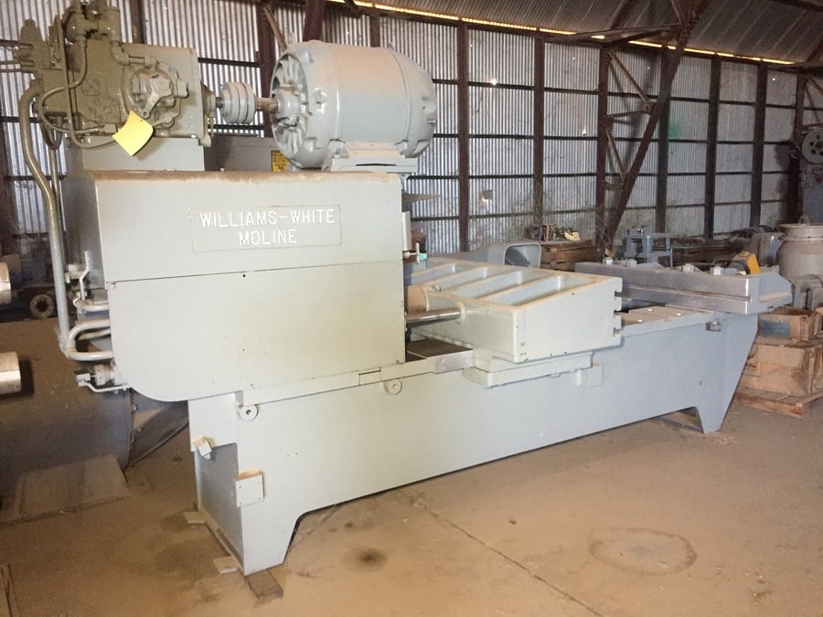 150 Ton, Williams White, 12" x 48" ram/resist head, 24"/36"/48" DLO, 12" stroke, reconditioned - Image 9
