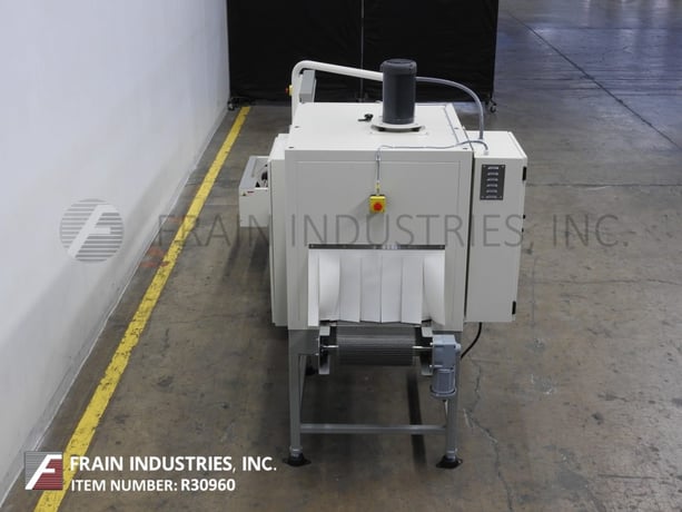 Texwrap #ST-3322 /1322, automatic, right to left, inline, L-Bar sealer with closing conveyor & shrink tunnel - Image 4