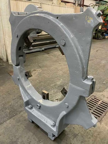 100" x 580" Betts #57R, engine lathe, 63.5" SOCS, face plate type 96" chuck, digital read out, #71093 - Image 9