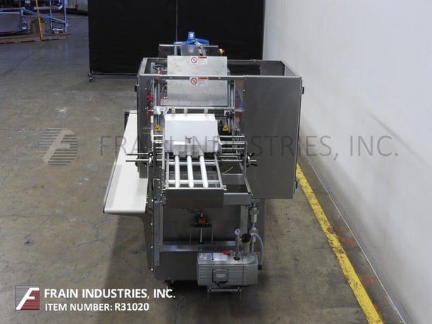 Adco #15D105SS, semi-automatic, Stainless Steel, horizontal, continous motion, hot melt glue cartoner, 25-120 - Image 4