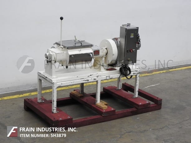 J.h. Day, jacketed, double arm, sigma blade mixer, 5 gallon, 304 Stainless Steel contact parts, 3 HP motor - Image 1