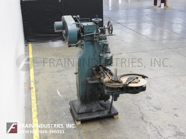 Canco #08, automatic, single head can seamer, 5-40 containers/minute, 4-roll, double seam, single seaming - Image 3