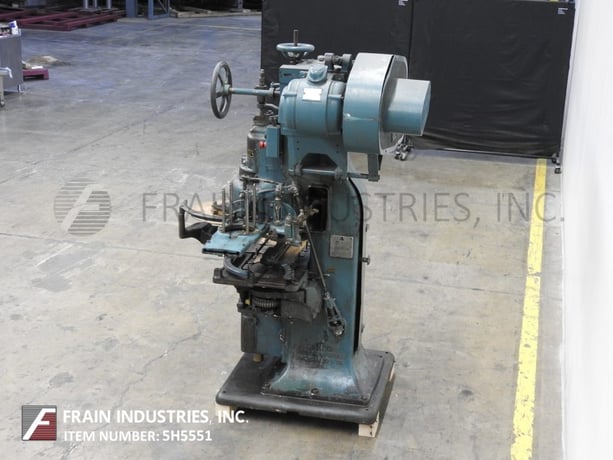 Canco #08, automatic, single head can seamer, 5-40 containers/minute, 4-roll, double seam, single seaming - Image 4