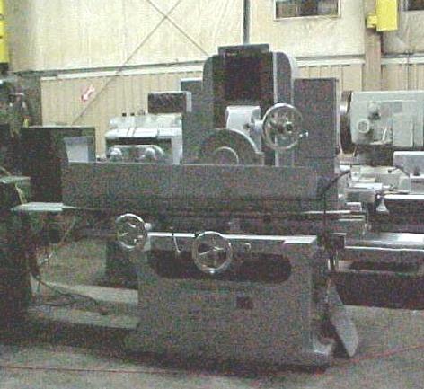 8" x 24" Gallmeyer & Livingston #55, 12" x42" table, 12" x36" magnetic chuck, Gov' t surplus - Image 1