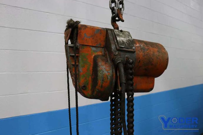 .5 Ton, Yale, single phase hoist, #63071 - Image 2