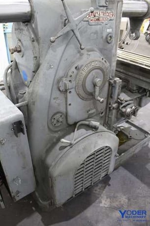 Kearney & Trecker #3CK, horizontal mill, 63-1/2" x16-1/2" table, #50NS, dual controls, #62371 - Image 8