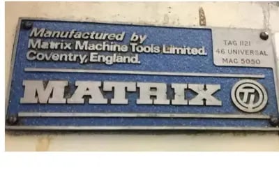 Matrix #46, universal external thread grinder, w/filtration unit, change gears tool - Image 6