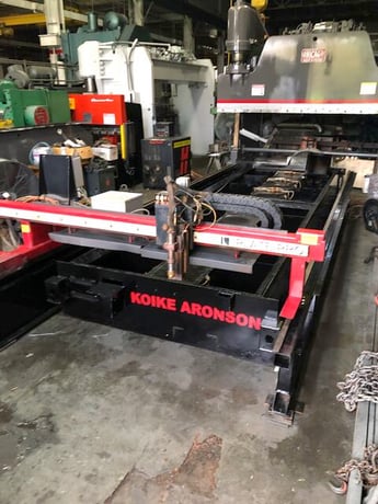 Koike #Plate-Pro-2000, 6' x 20' table, torch interface, Hypertherm HPR260, retrofit 2014 - Image 2