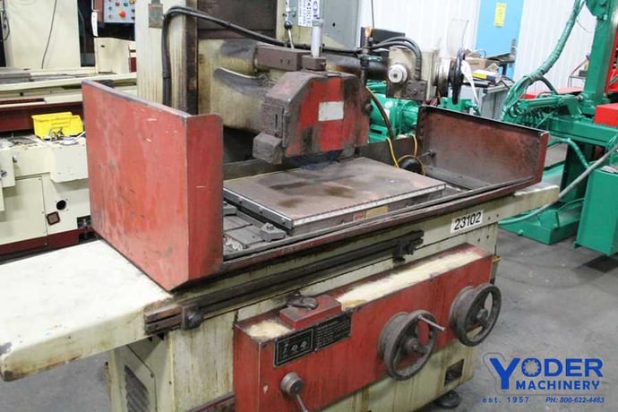 16" x 28" Kent #KGS-407AHD, hydraulic grinder, 16" x28" mag chuck, Newall 2-Axis digital read out, #65249 - Image 3