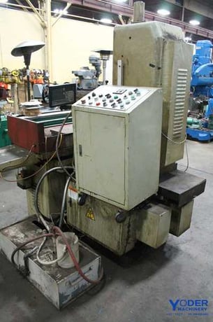 16" x 28" Kent #KGS-407AHD, hydraulic grinder, 16" x28" mag chuck, Newall 2-Axis digital read out, #65249 - Image 5