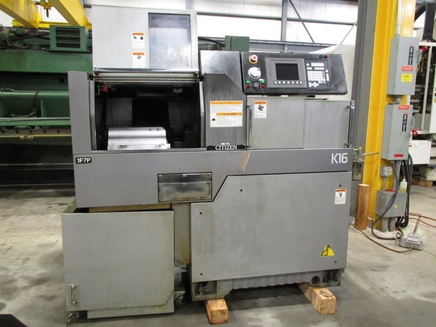 Citizen #K16VII, 16mm, 15k RPM main, 10k RPM sub, 18 tools, LNS BF, 2005, JV-21075TK (2 available) - Image 1