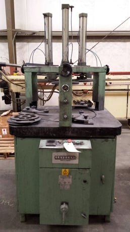 24" Technalap #600VSD (England), 3 ring, 3 pneumatic hold downs, slurry pump, extra rings, s/n 2050 - Image 1