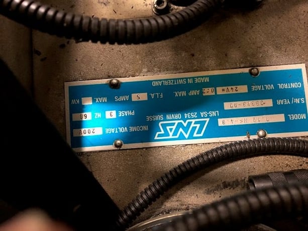LNS #3.12HS-48, barfeed, 6 tubes, 1/4" to 1-1/2", s/n 39323-97 - Image 4