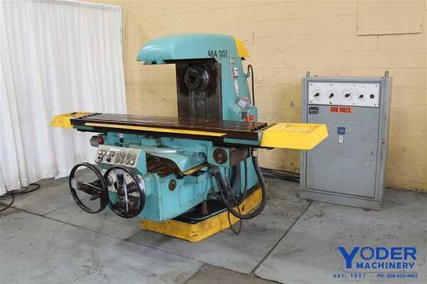 Heckert #FU400II, horizontal mill, 71" x16" table area, 28-1400 RPM, #50 NS, coolant, #58578 - Image 1