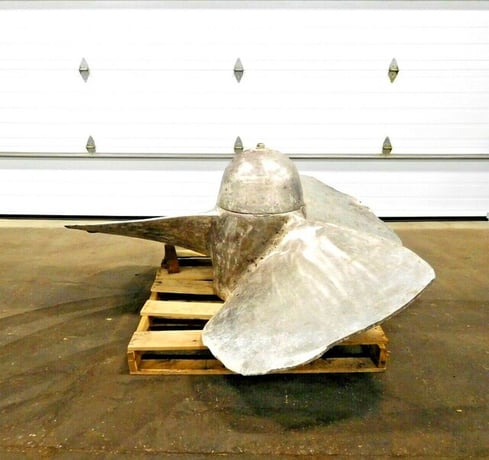 Propeller, Avondale, 304 Stainless Steel, 75" dia., 18" tall, 12" tall x 16" dia. capacity, 28" L x 33" W - Image 2