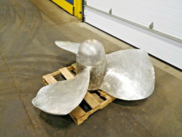 Propeller, Avondale, 304 Stainless Steel, 75" dia., 18" tall, 12" tall x 16" dia. capacity, 28" L x 33" W - Image 3