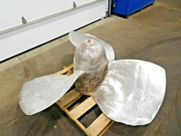 Propeller, Avondale, 304 Stainless Steel, 75" dia., 18" tall, 12" tall x 16" dia. capacity, 28" L x 33" W - Image 4