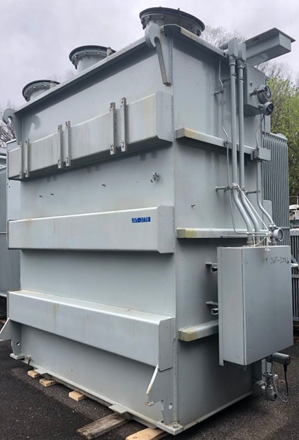 7500/8400/10500 kVA, 115000 Delta Primary, 4160/2400 WYE Secondary, General Electric Substation - Image 3