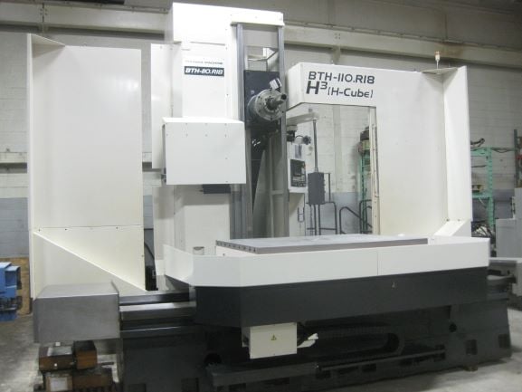 4.3" Toshiba #BTH-110.R18, 55.1" x70.9" tbl, 100" X, 80" Y, 60" Z, B-Axis, Tosnuc 888.2,2006 - Image 3