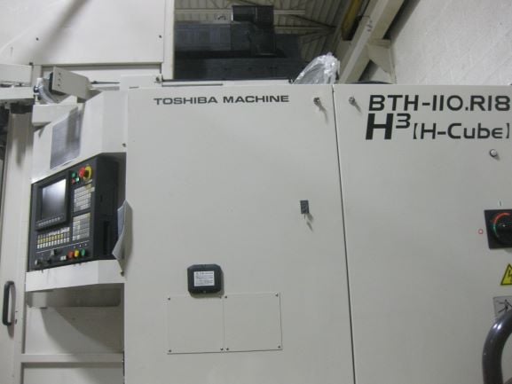 4.3" Toshiba #BTH-110.R18, 55.1" x70.9" tbl, 100" X, 80" Y, 60" Z, B-Axis, Tosnuc 888.2,2006 - Image 7