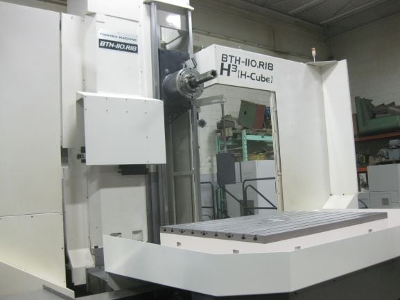 4.3" Toshiba #BTH-110.R18, 55.1" x70.9" tbl, 100" X, 80" Y, 60" Z, B-Axis, Tosnuc 888.2,2006 - Image 8