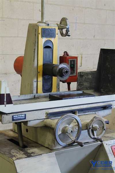 6" x 18" Harig #Super-618, 7" x 1/2" x 1-1/4" grinding wheel, 1 HP, 1 shot lube, #62918 - Image 4