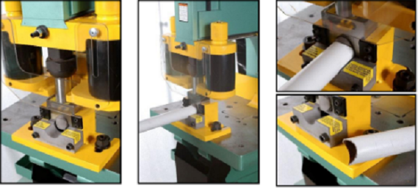 Piranha #SEP120, ironworker w/punch holder, stripper & die block, 120 ton, 10 HP, new - Image 5