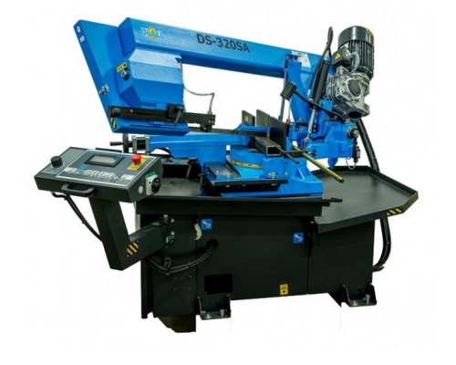 11-3/4" x 12-1/2" DoAll #DS-320SA, dual miter semi-auto band saw, 7" rnd, 10-240 FPM, new - Image 1