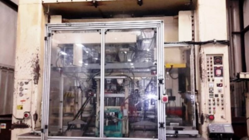 330 Ton, Stamtec #S2-300, straight side double crank press, 10.1" stroke, 30.1" Shut Height, 98.43" x55.12" - Image 5