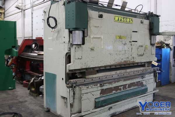 175 Ton, Wysong #RT4-175-122, hydraulic press brake, 10.2' OA, 102" between housing, 8" stroke, #71106 - Image 1