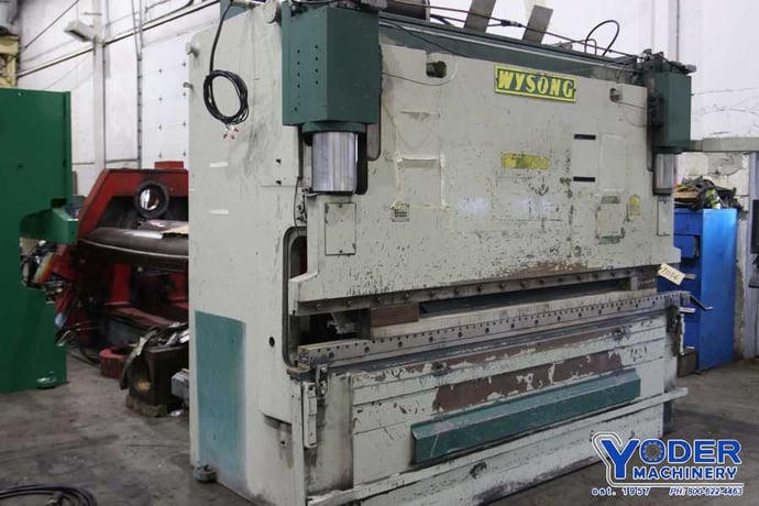 175 Ton, Wysong #RT4-175-122, hydraulic press brake, 10.2' OA, 102" between housing, 8" stroke, #71106 - Image 2